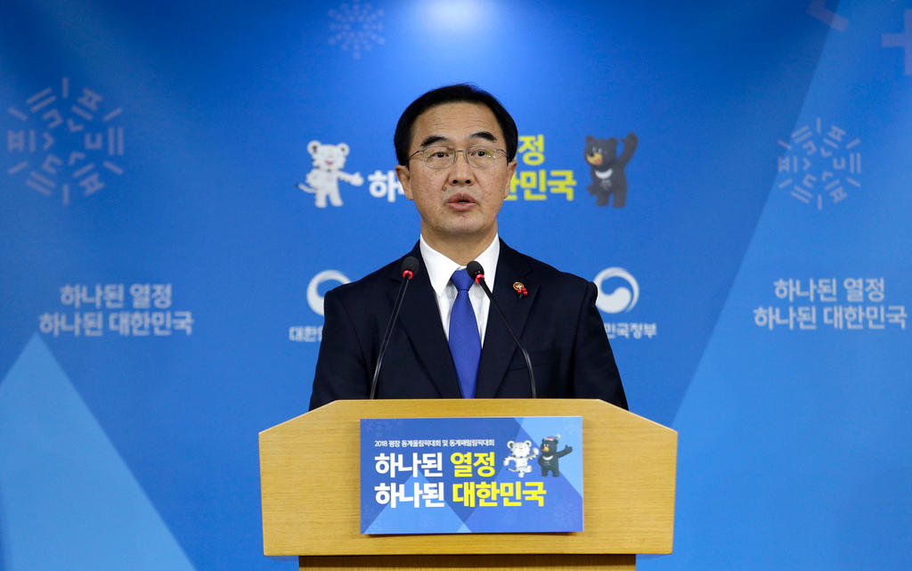 Il ministro sudcoreano dell Unificazione Cho Myoung-gyon