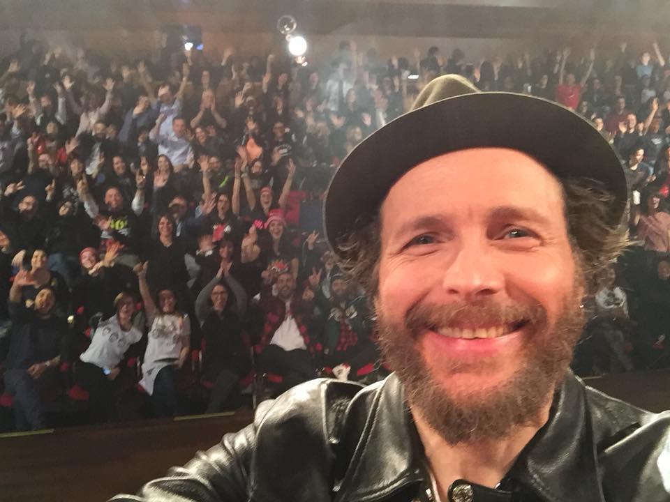 Jovanotti nello studio di Besso