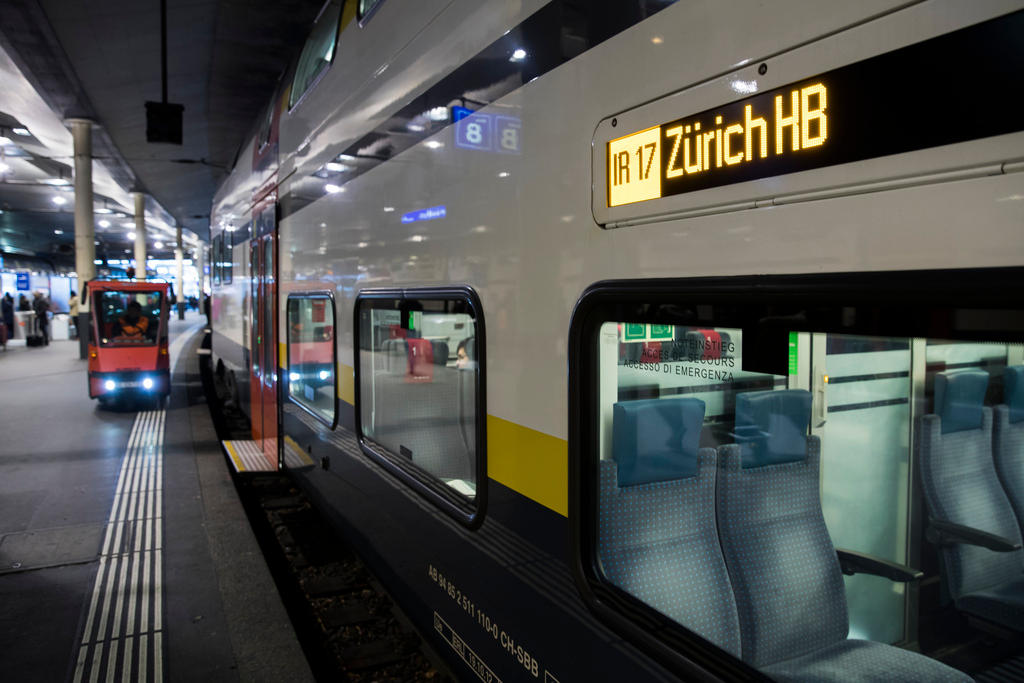 zurich-bound train