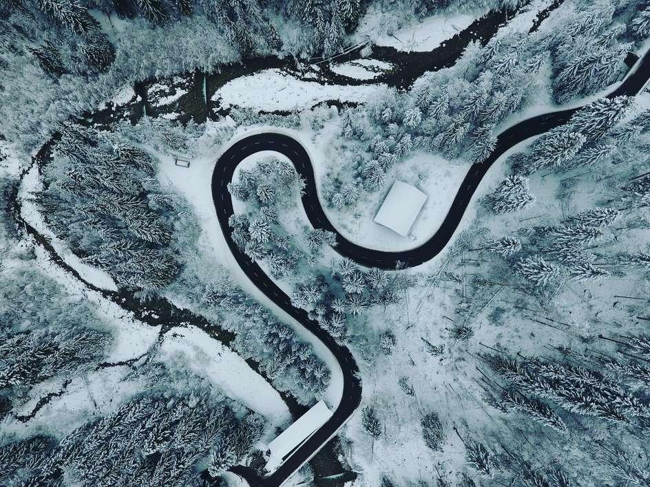 Зангернбоден, кантон Берн. Вид с воздуха.