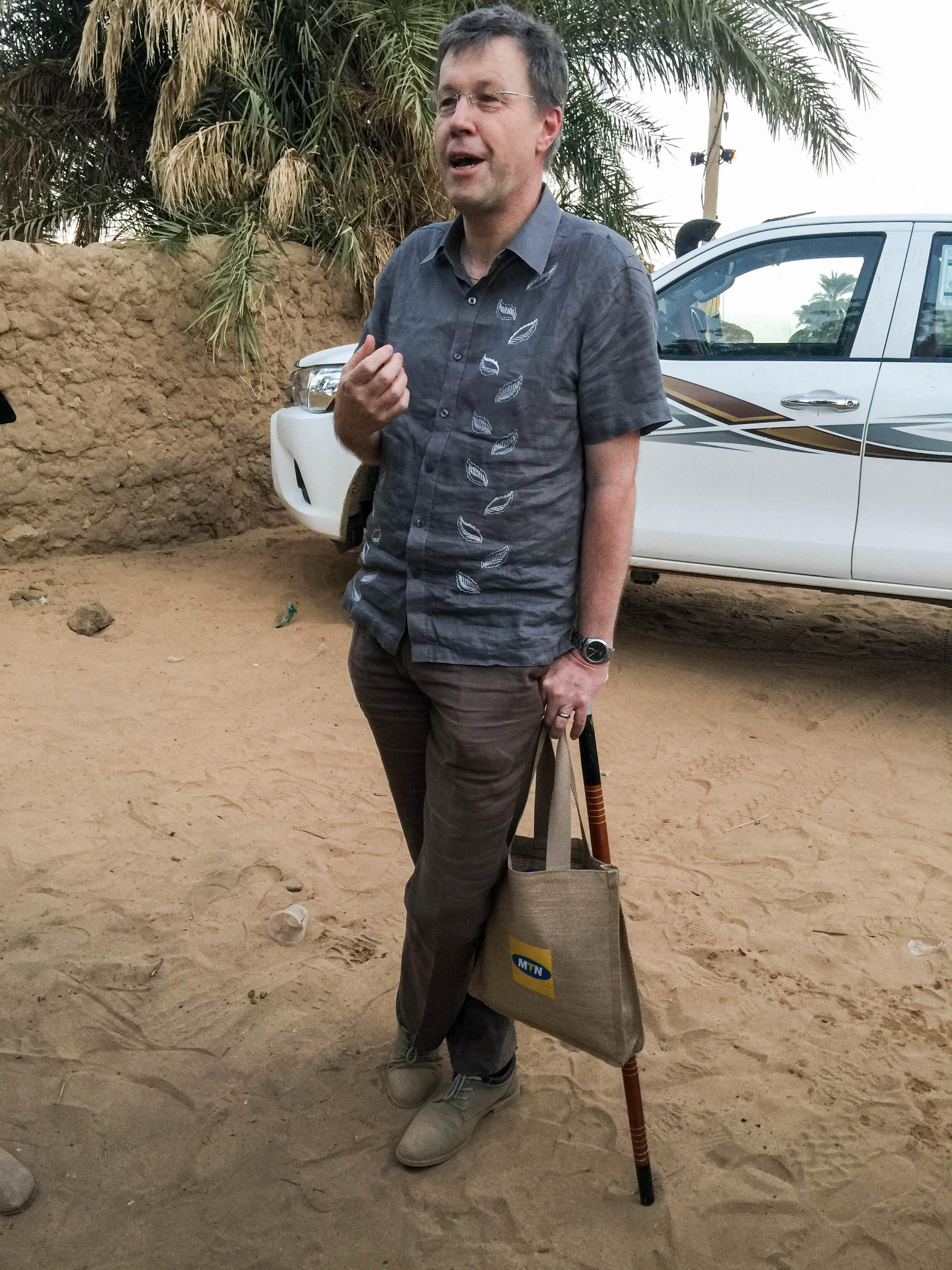 Der Schweizer Botschafter in Sudan, Daniel Cavegn
