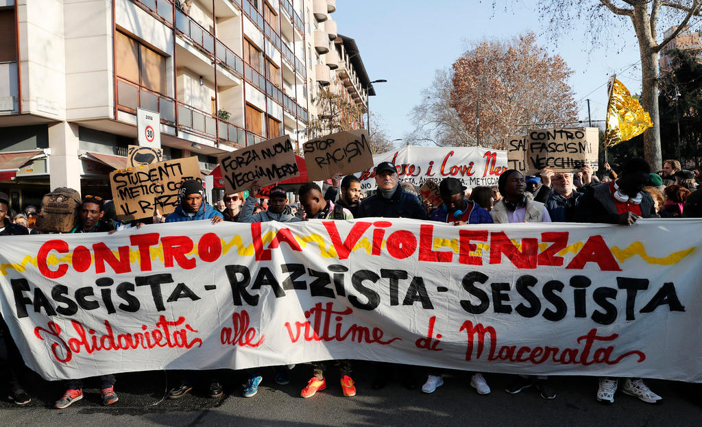 Manifestazione Macerata