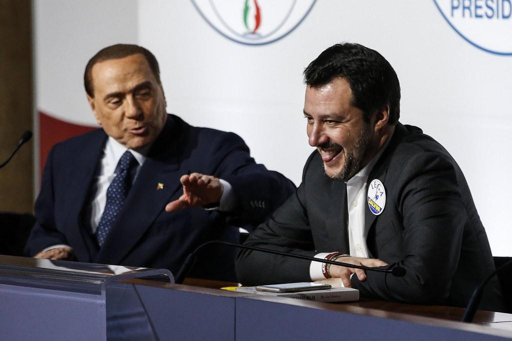 Berlusconi e Salvini costretti a restare uniti per salvare il Centrodestra