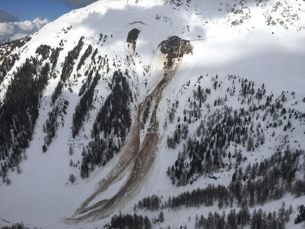 Snow covered mountain