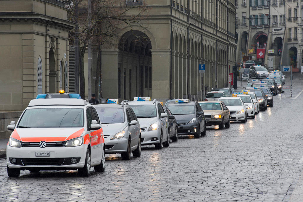 taxi protest