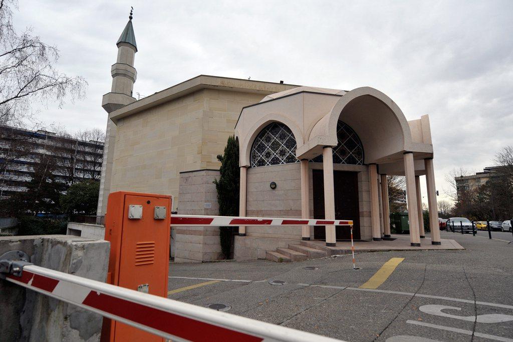 mosque with small minaret