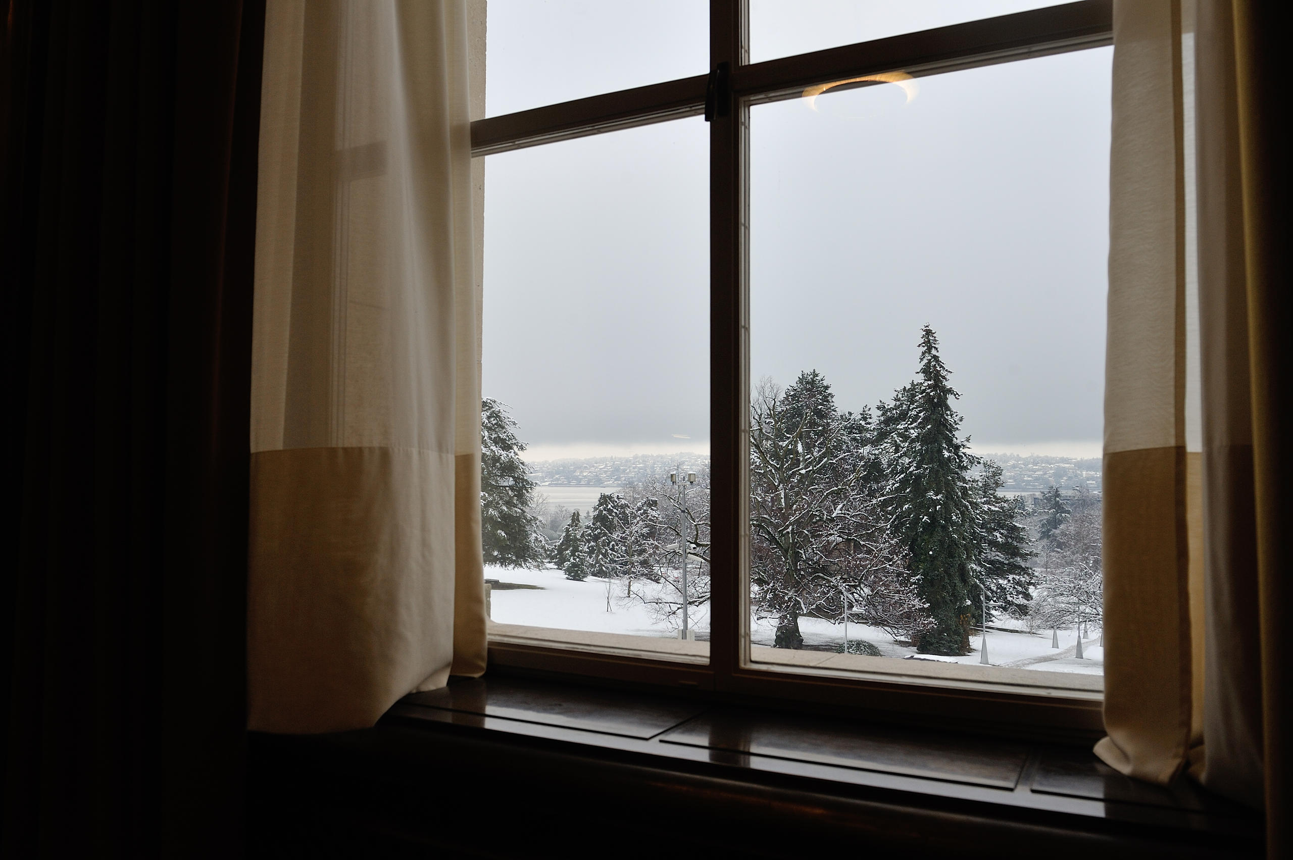 view from the Council Chamber a few minutes before the opening of the Conference for 2015