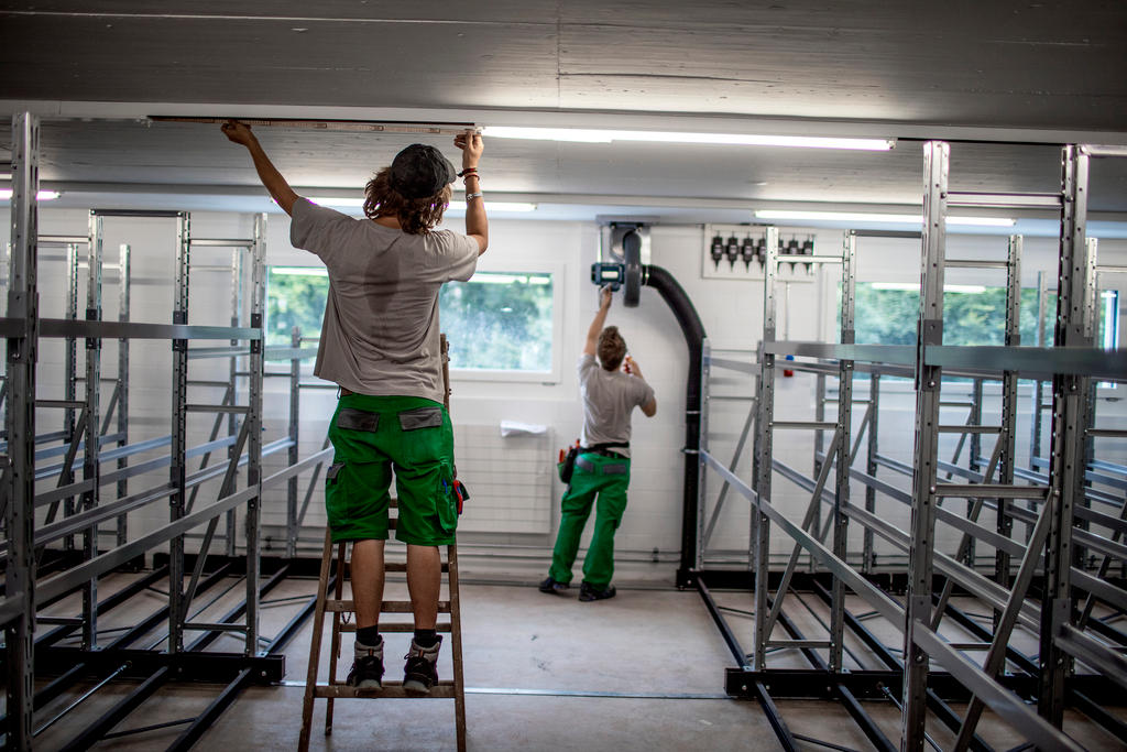 Operai al lavoro