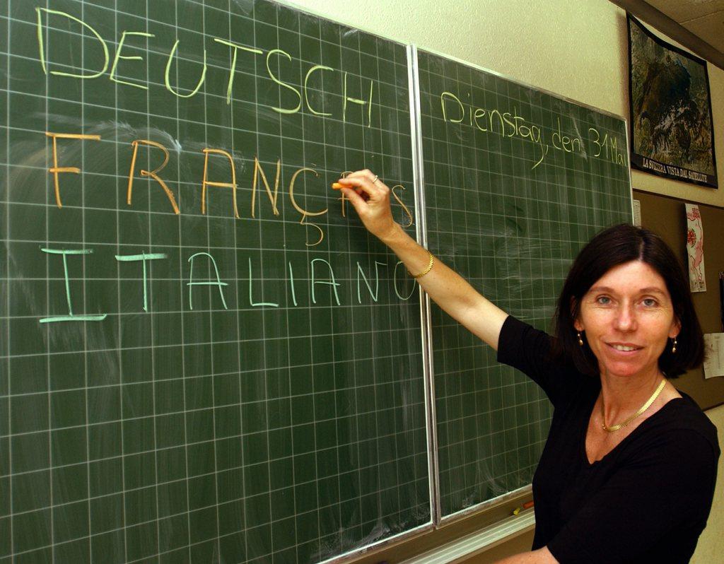 A teacher in Switzerland