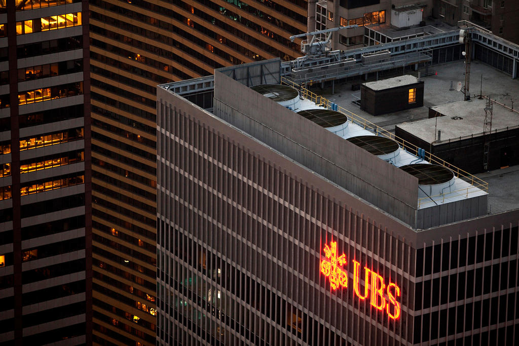 Sede do banco suíço UBS em Nova Iorque.