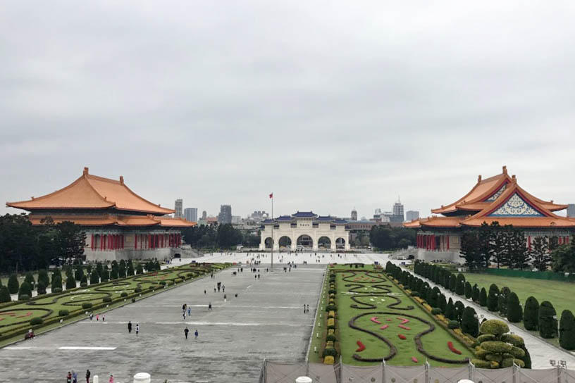 Taiwan s Democracy Memorial Park in Taipei