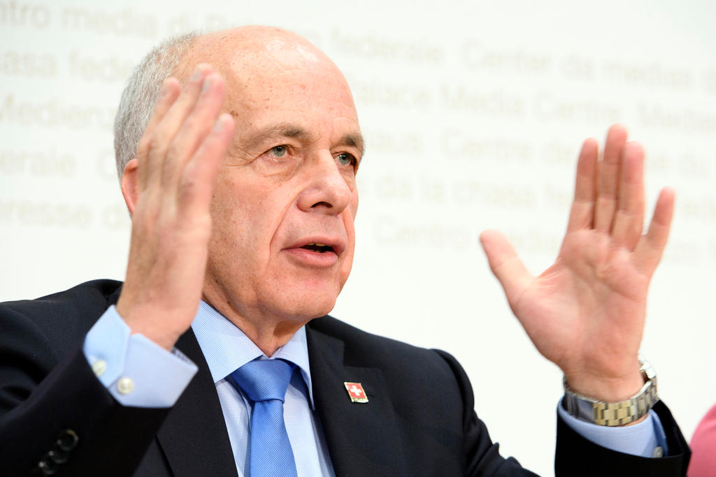 Ueli Maurer, ministro suizo de Finanzas