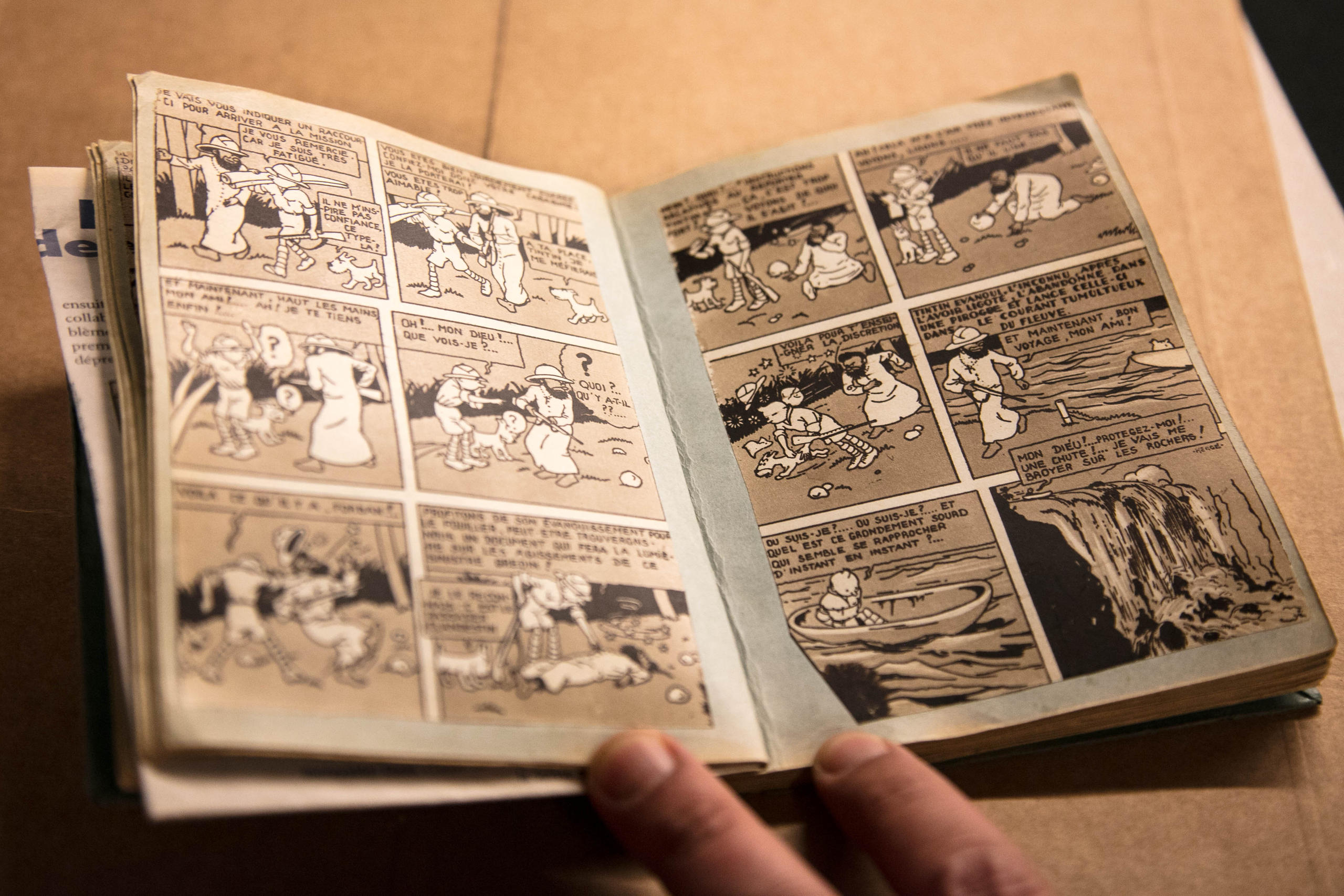 Primeira edição de Tintin no Congo