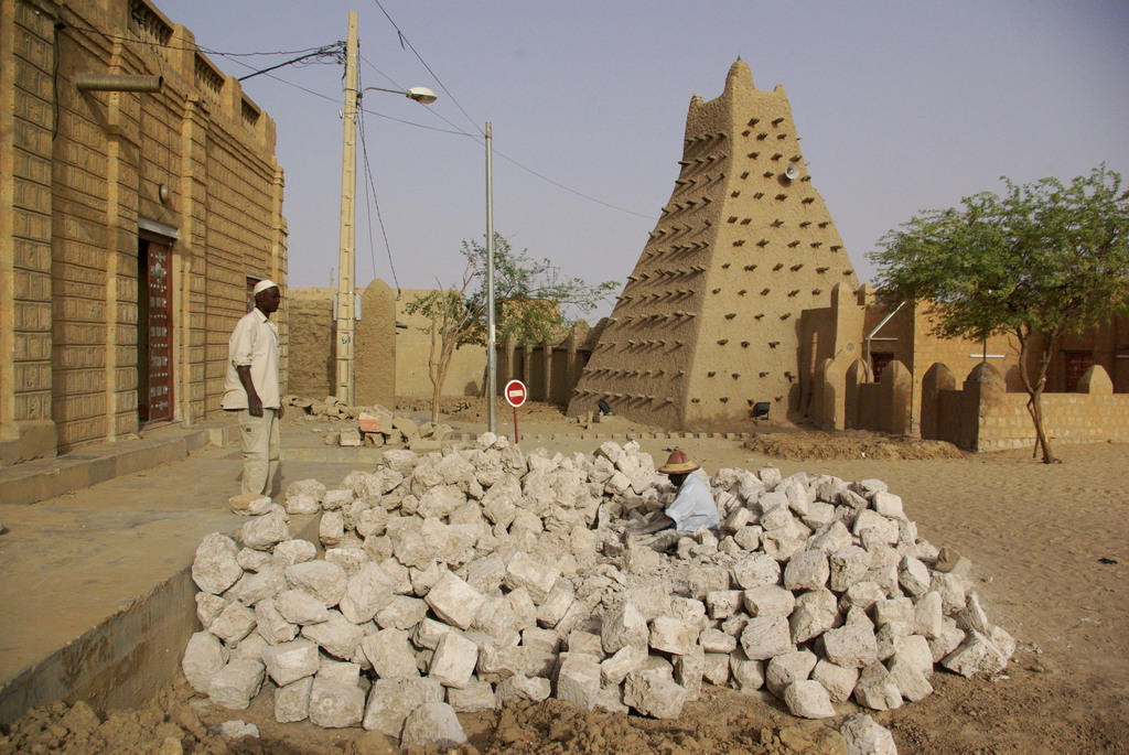 mud mosque in Timbuktu