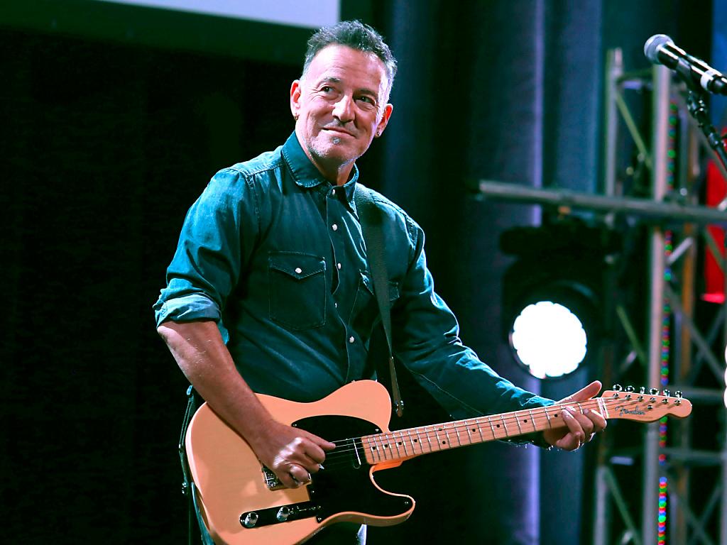 Bruce Springsteen Skin Color Manuskript von Bruce Springsteens