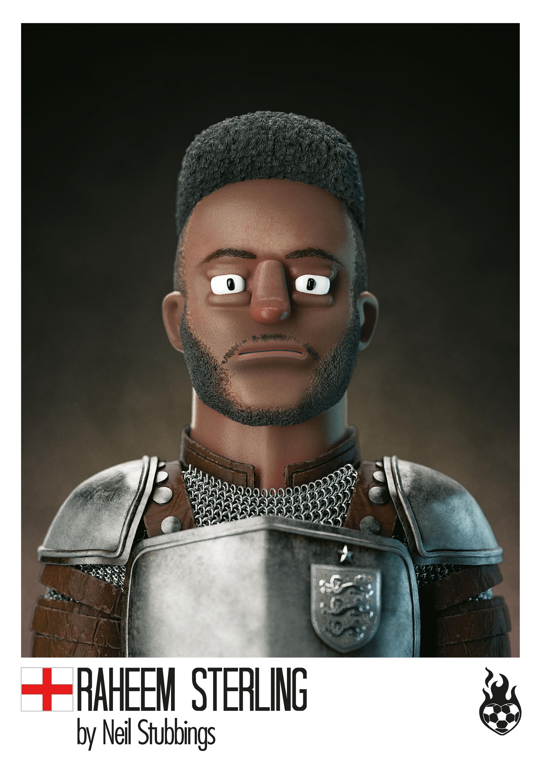 Comic Fussballer