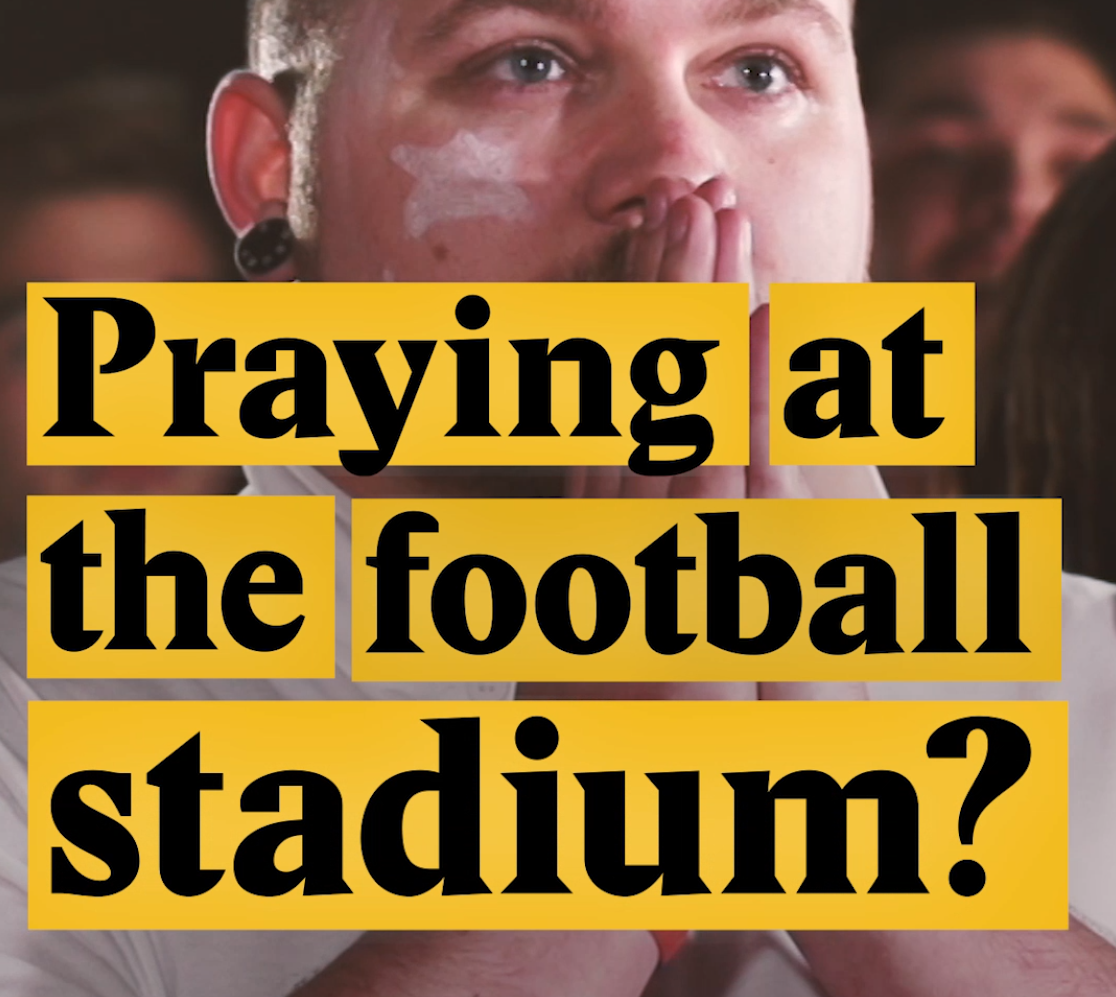Praying at the altar of football - SWI swissinfo.ch