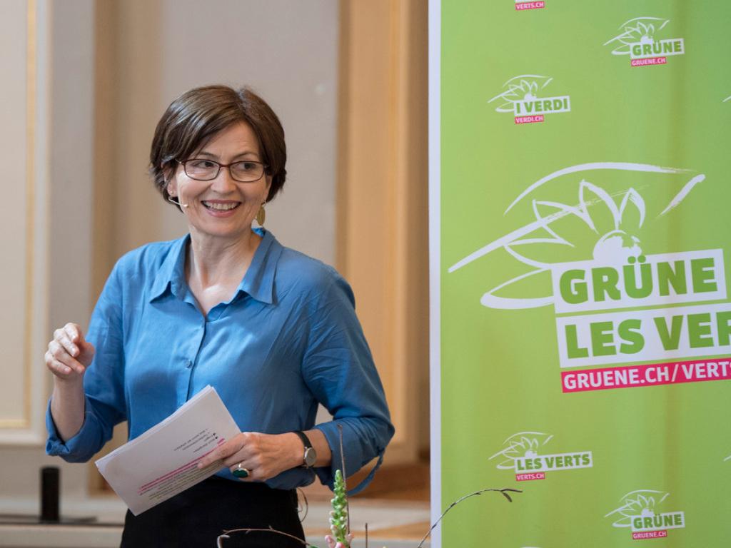 Regula Rytz Verdi: Regula Rytz rieletta alla presidenza - SWI swissinfo.ch