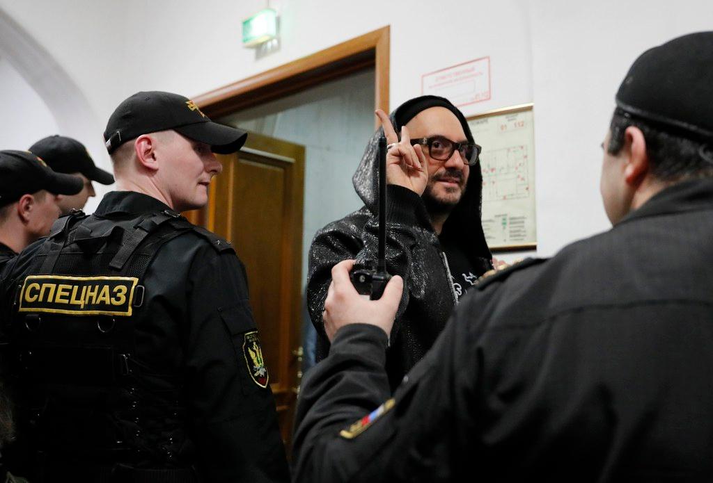 Kirill Serebrennikov am 18. April in einem Gericht in Moskau