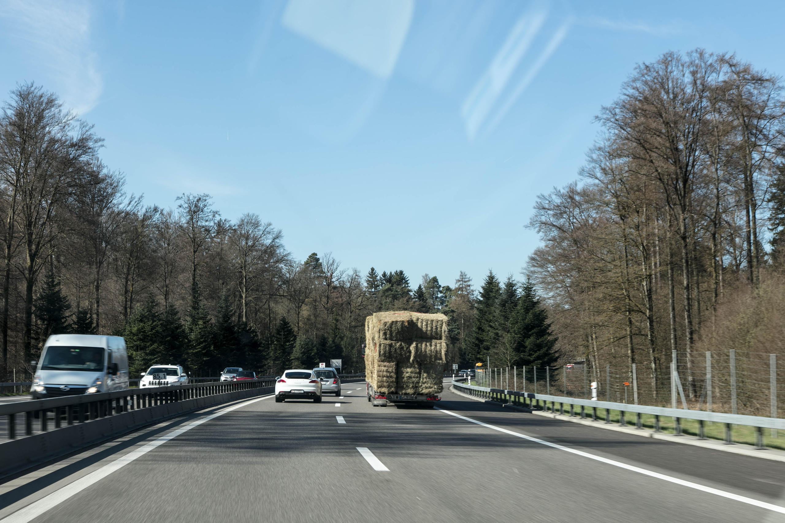 Veículos na estrada