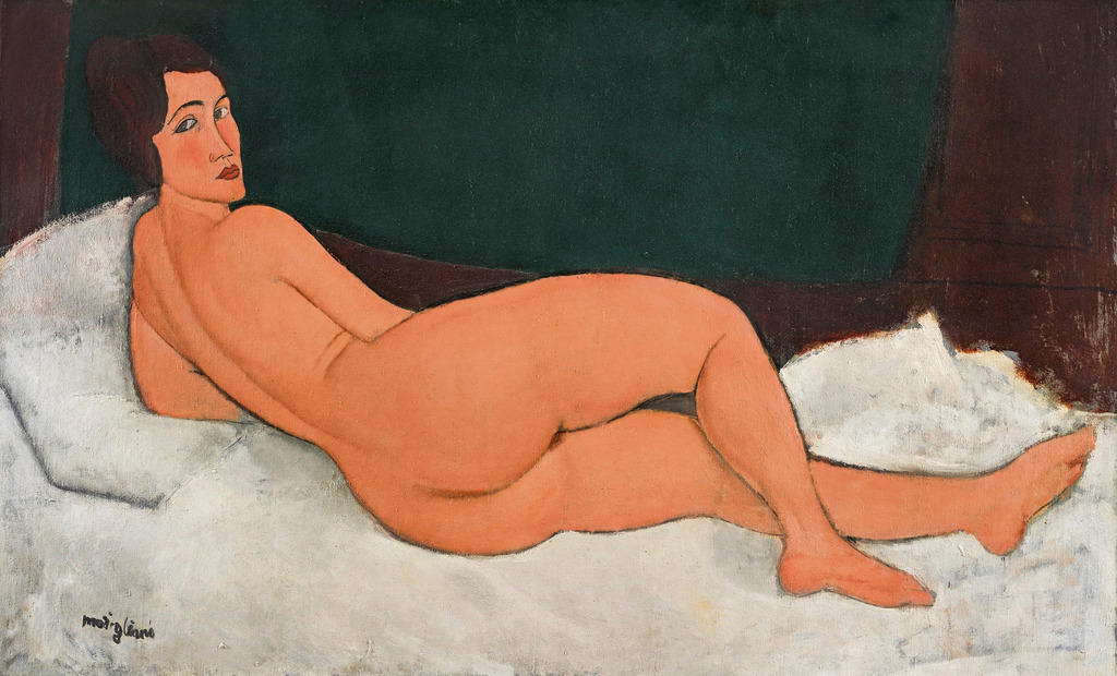 Nu couché, Modigliani