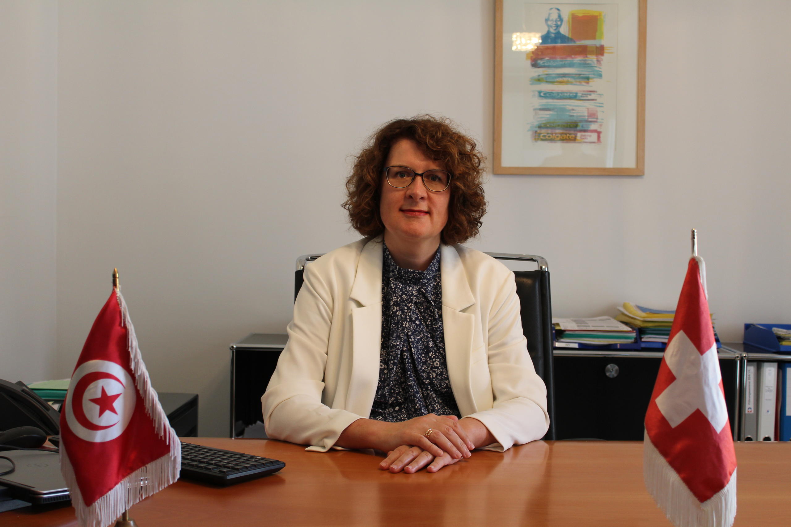 Para Rita Adam, embajadora de Suiza en Túnez