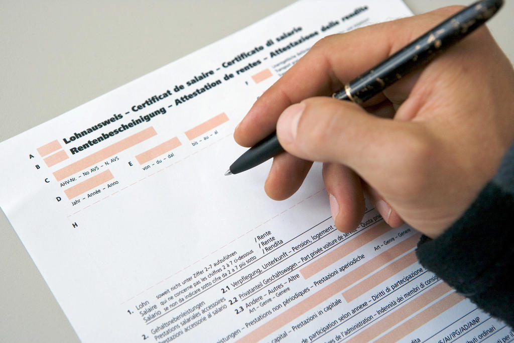 Swiss salary certificate