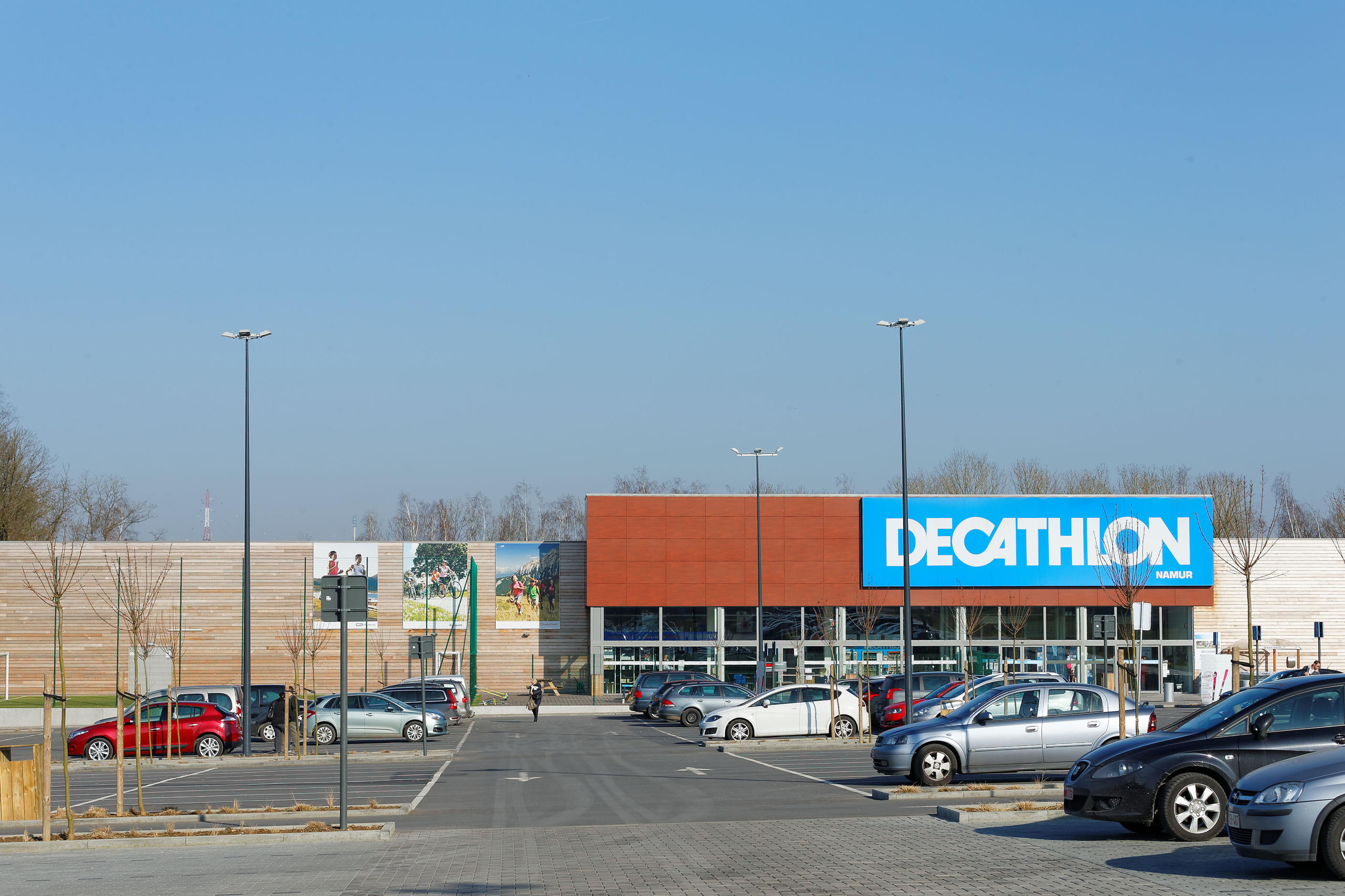 Decathlon store in Namur, Belgium