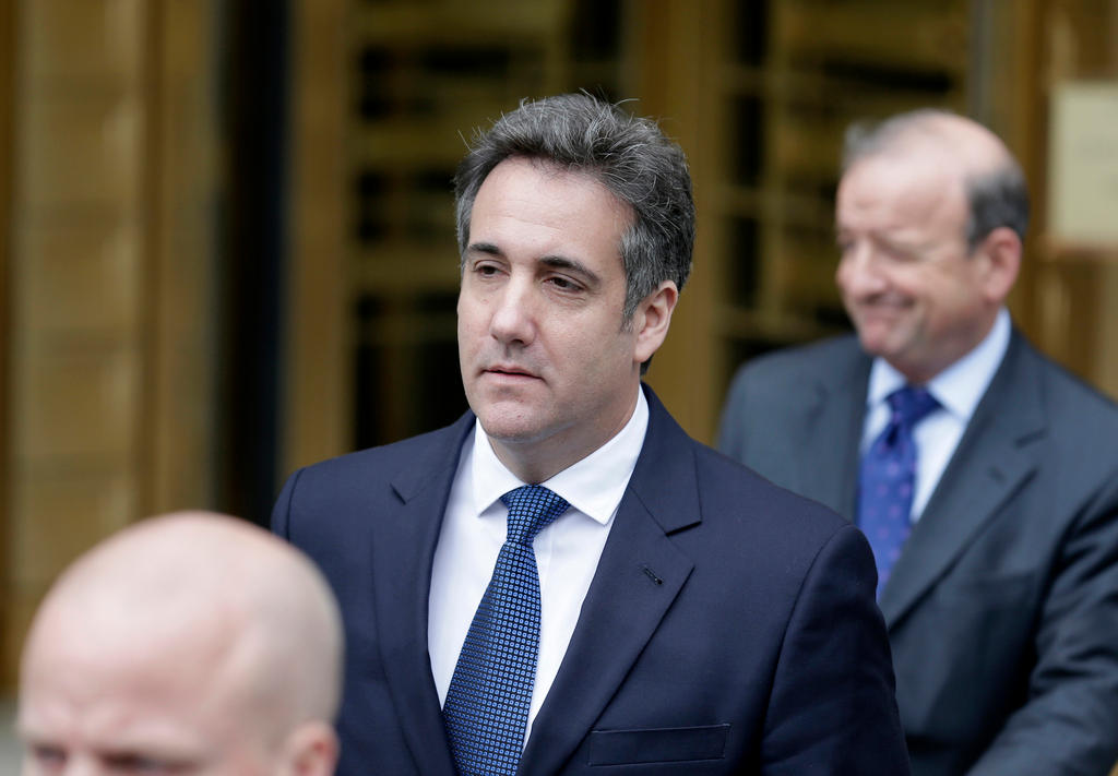 A picture of president s lawyer, Cohen