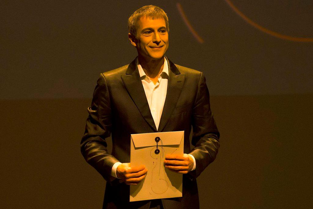 Martin Schläpfer during an award ceremony in 2013
