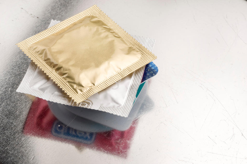 A picture of condoms