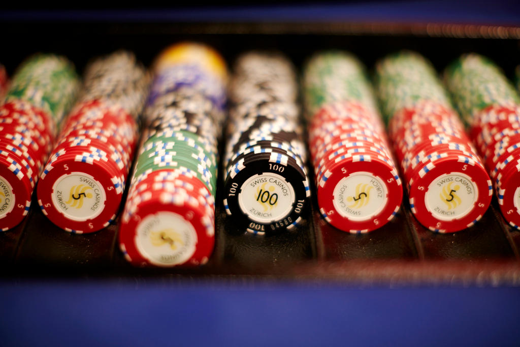 A picture of gambling chips