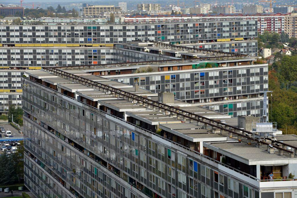 瑞士日内瓦州最长的出租建筑群。