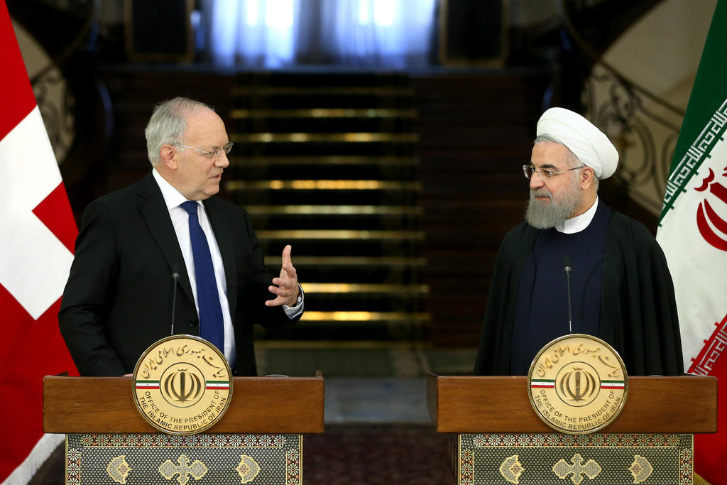 Johann Schneider-Amman and Hassan Rouhani