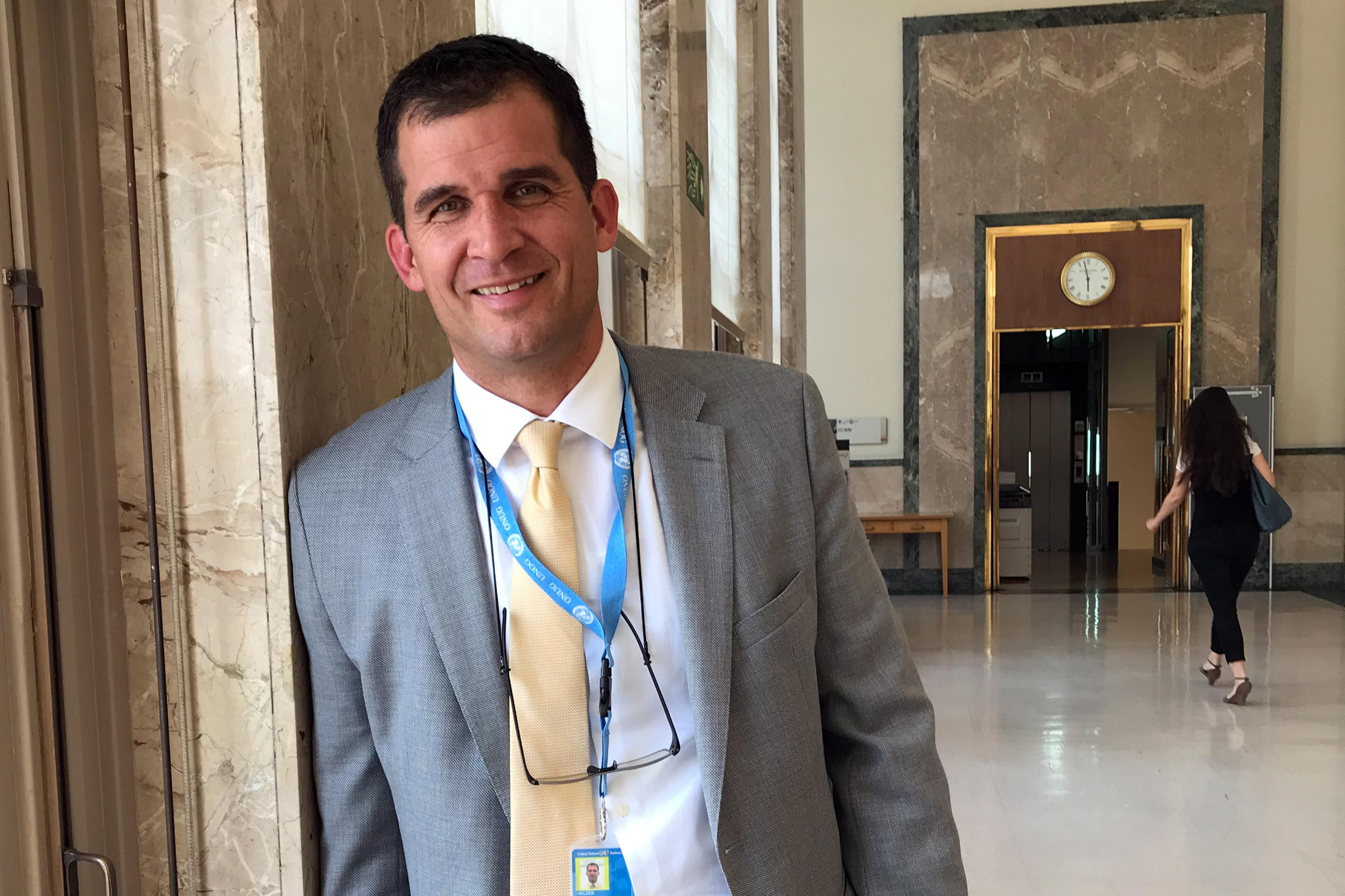 Nils Melzer at the UN in Geneva