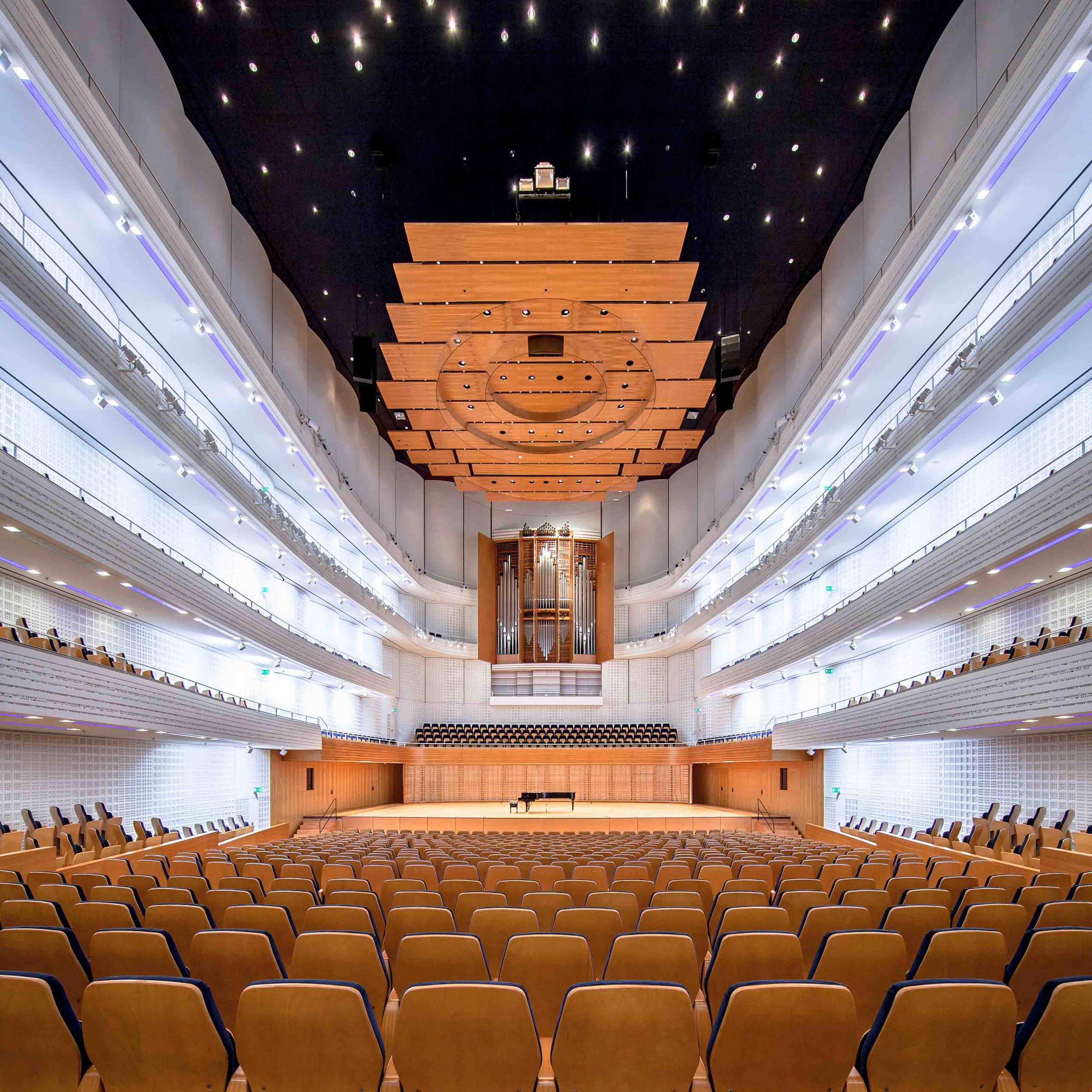 Interior of a venue