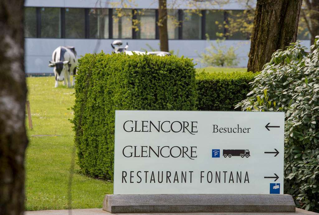 Glencore sign