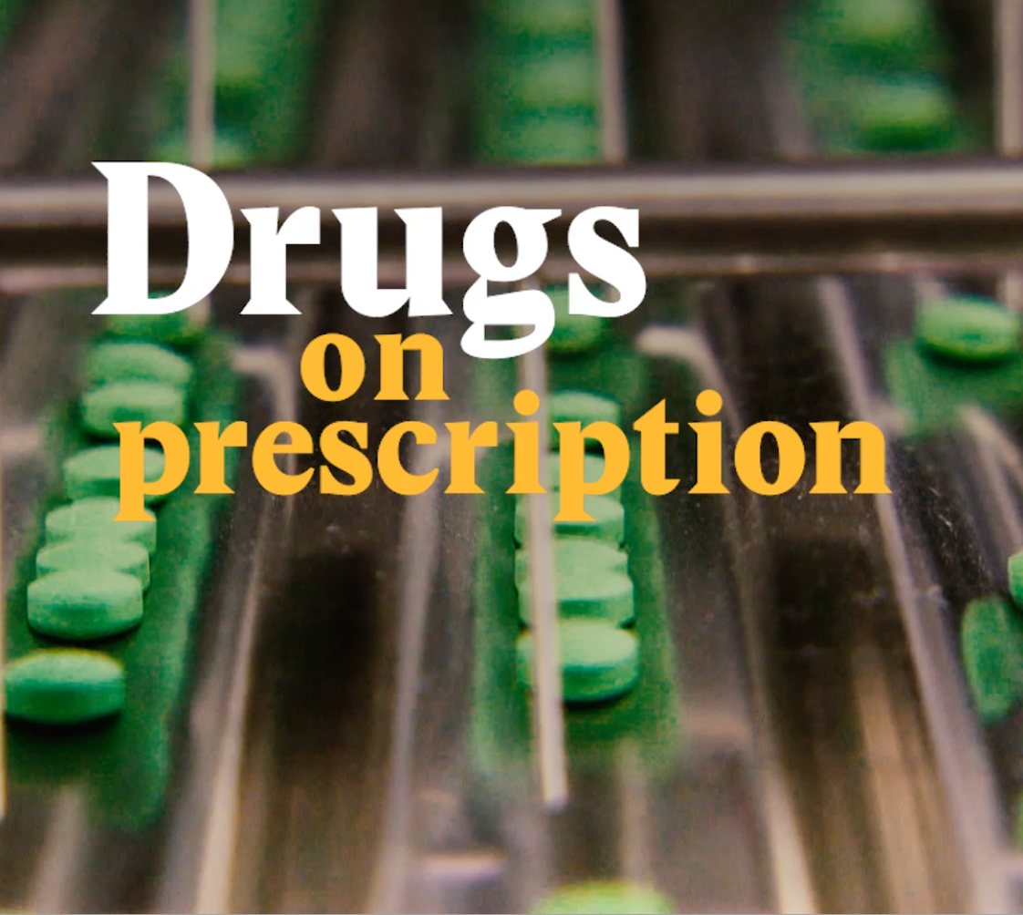 A cover image for a Nouvo video about opioids in Switzerland.