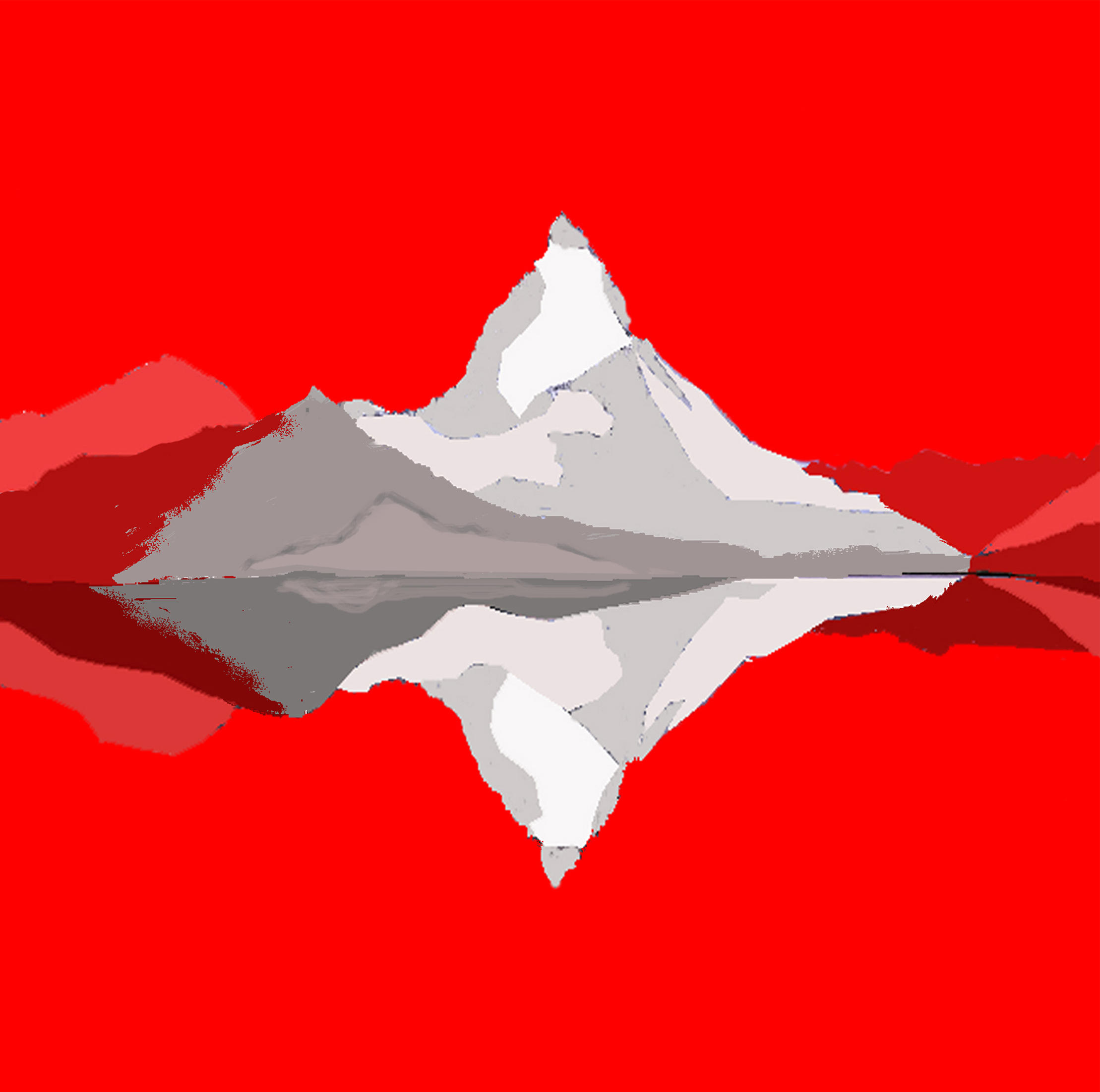 马特宏峰与瑞士国旗