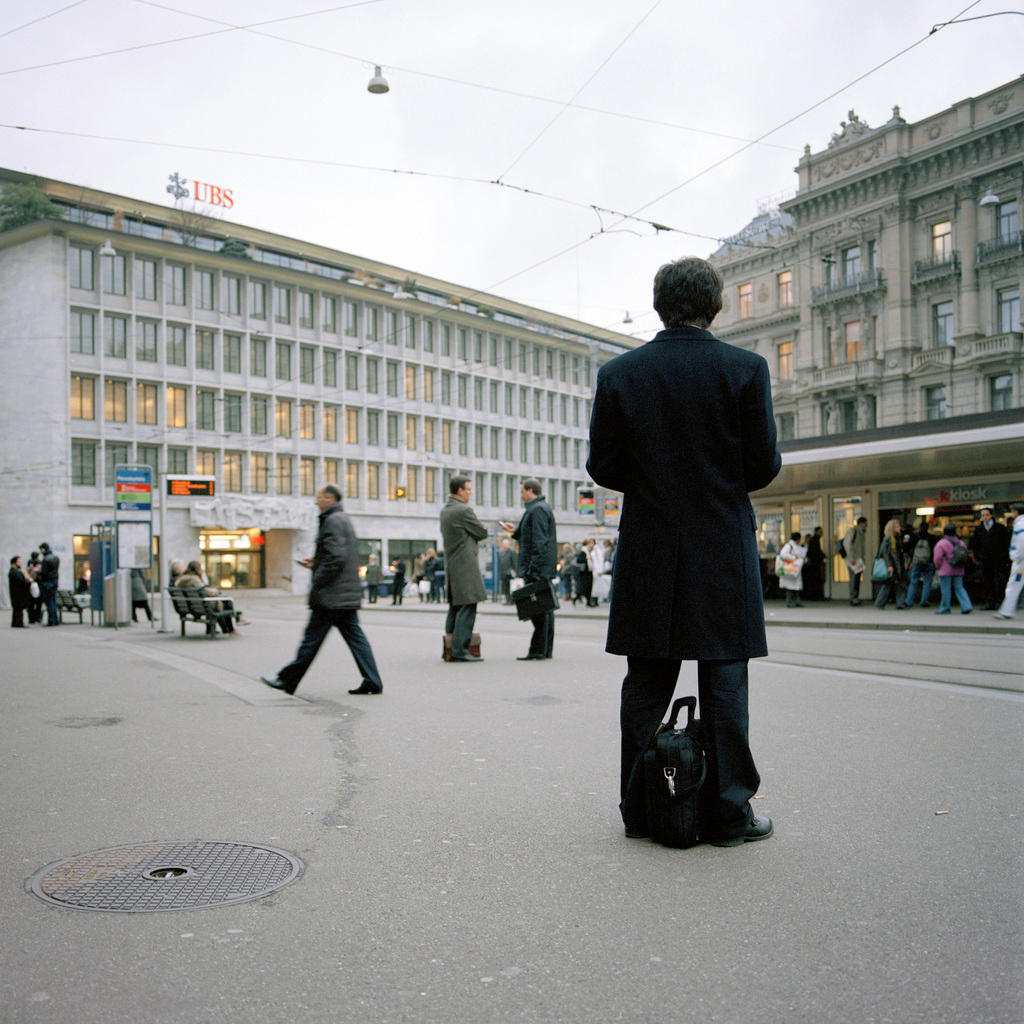 Businessman in Zurch