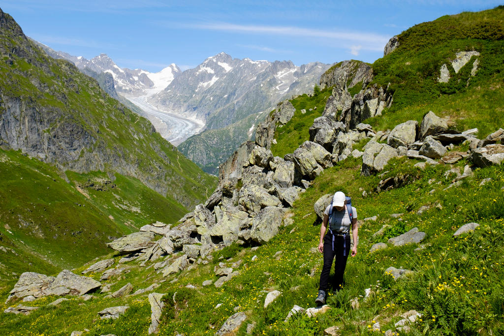 A hiker