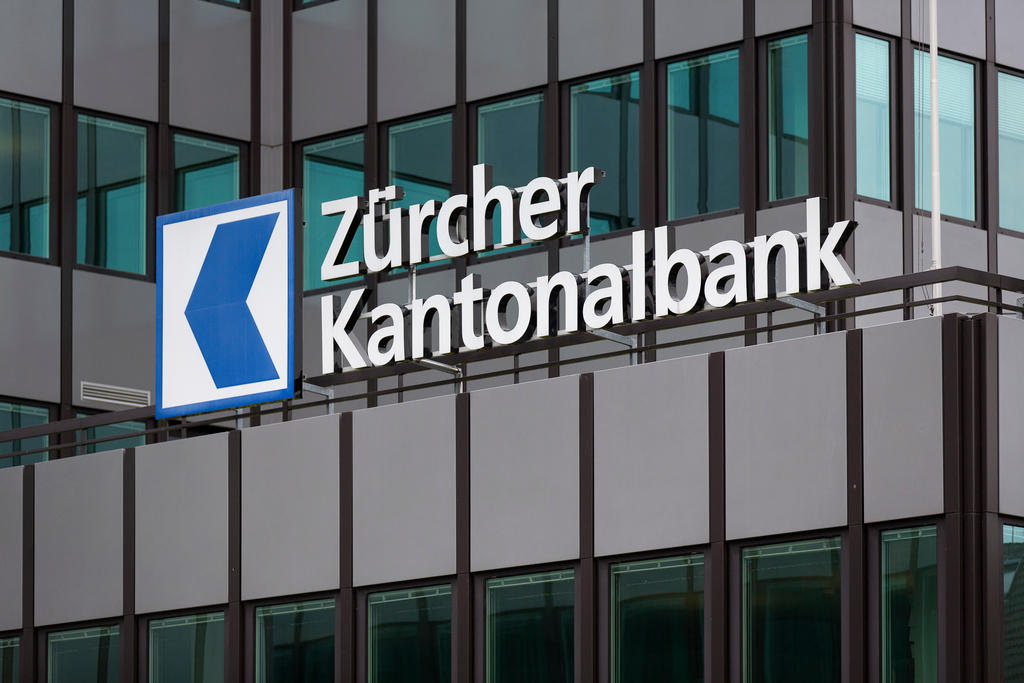 Zurich cantonal bank sign