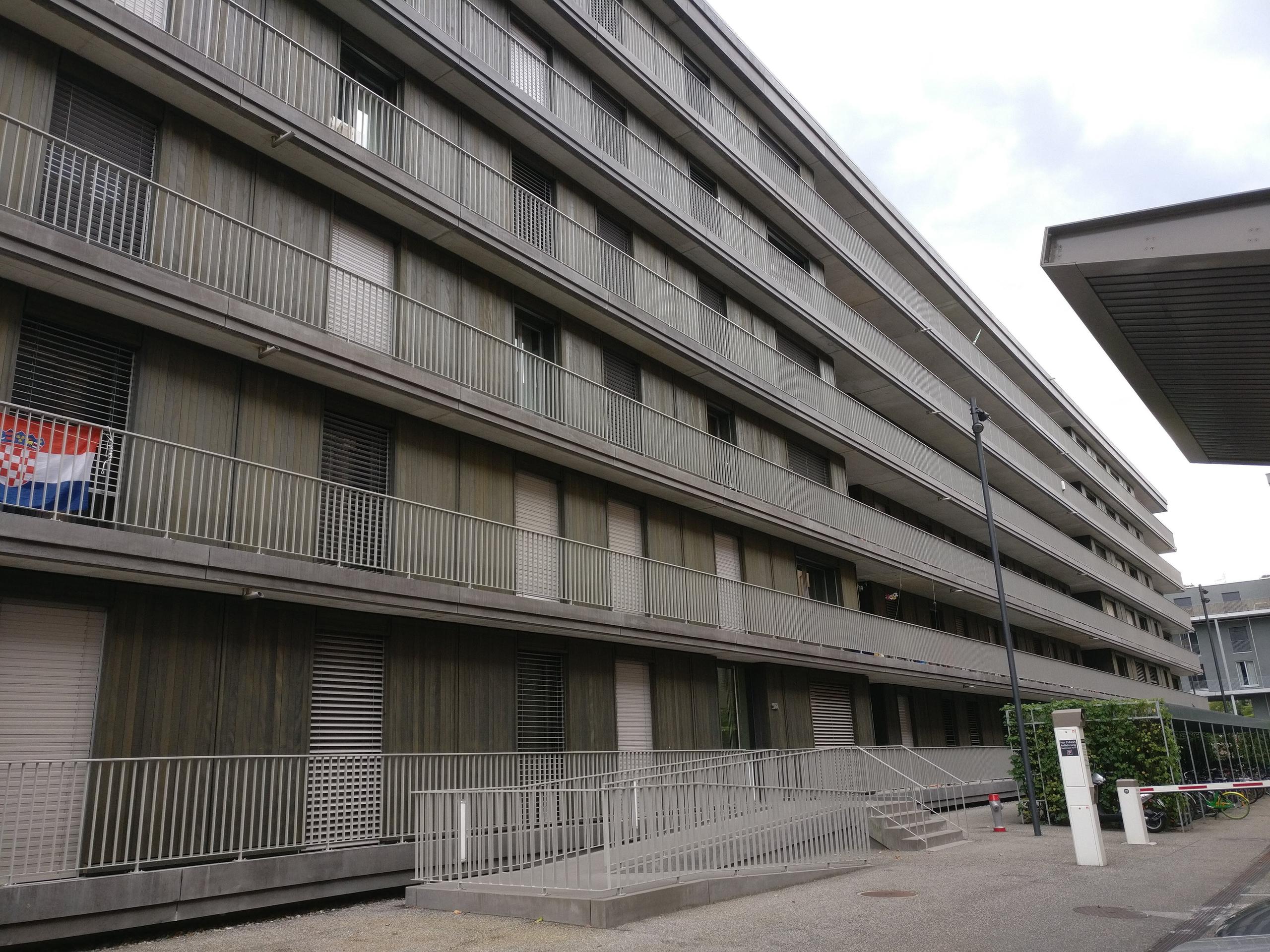 Typical student housing in Zurich
