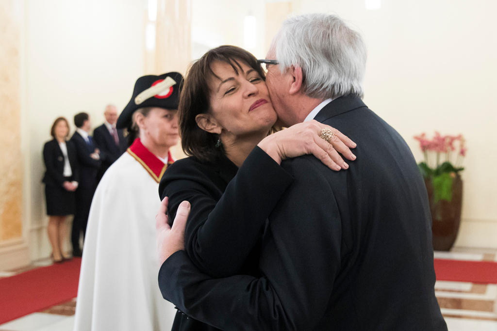 Leuthard and Juncker