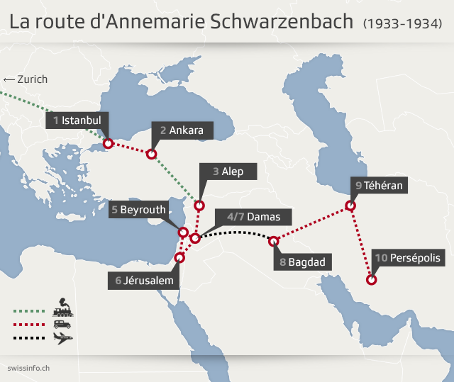 Le premier voyage en Orient d Annemarie Schwarzenbach