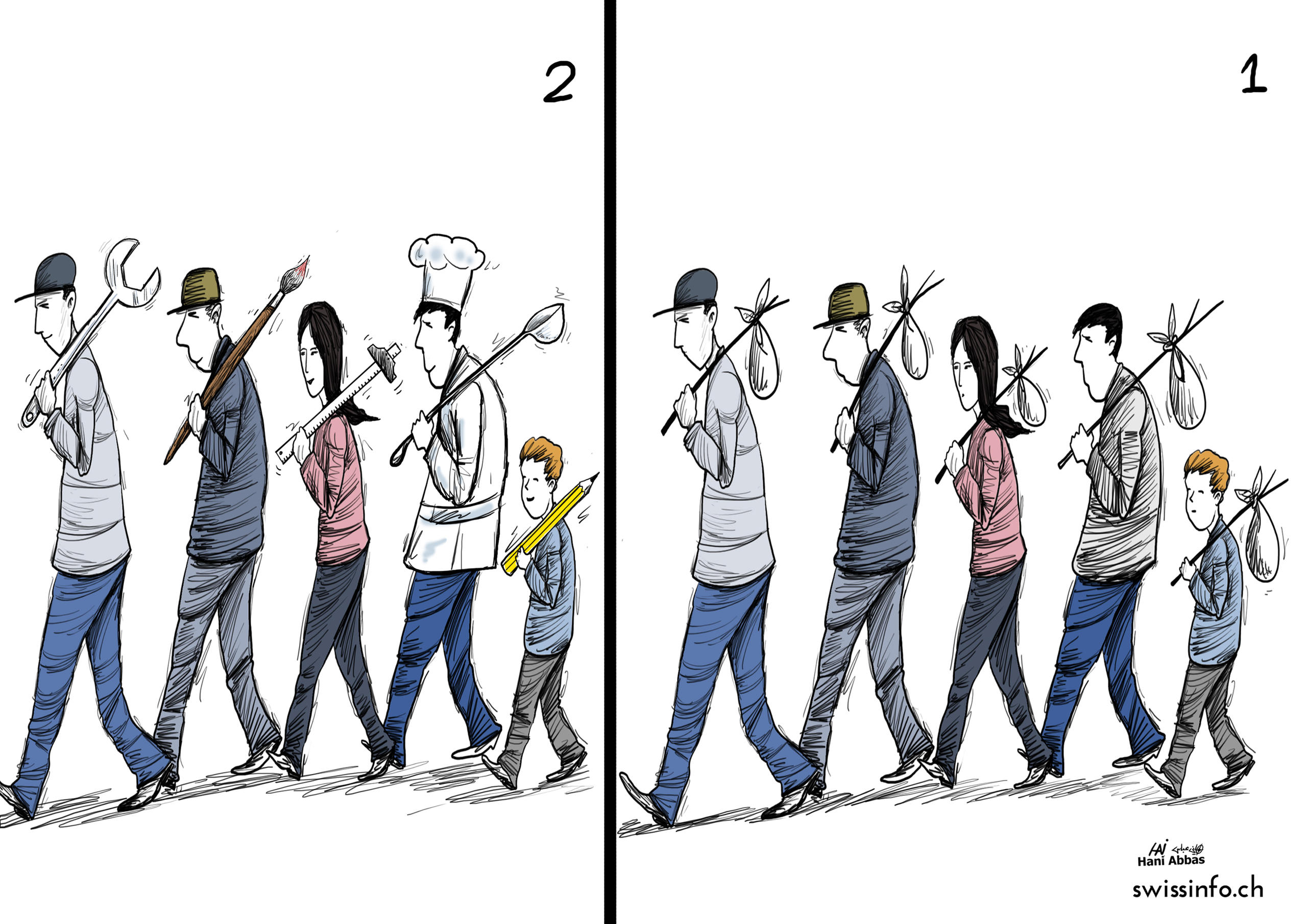 رسم كاريكاتوري