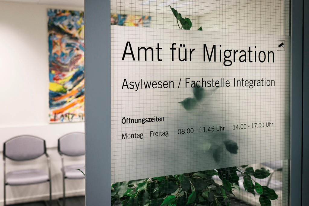 Migration office sign