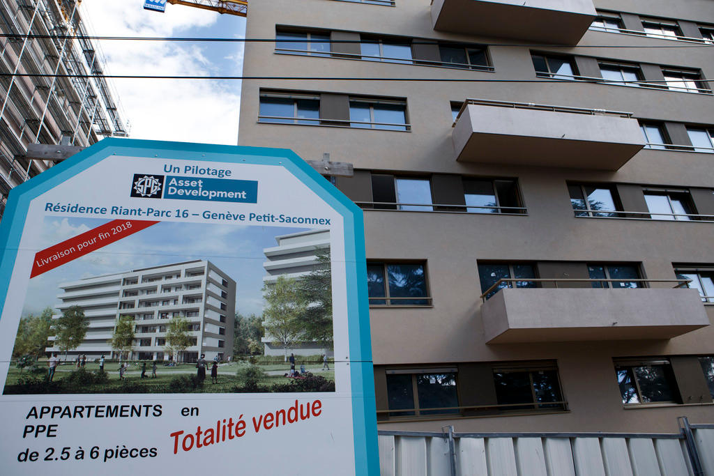 A new apartment block