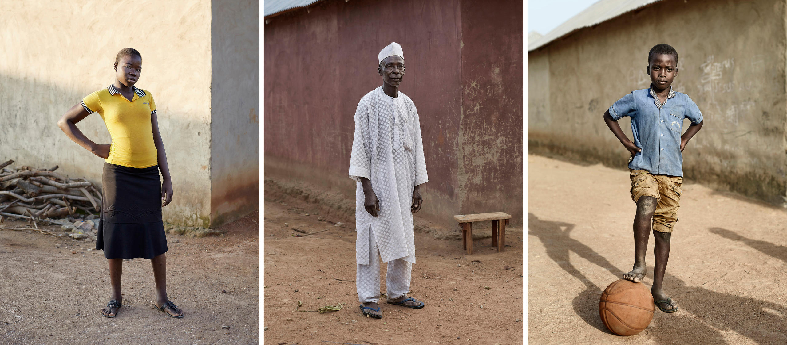 3 Portraits aus der Serie By God s Grace