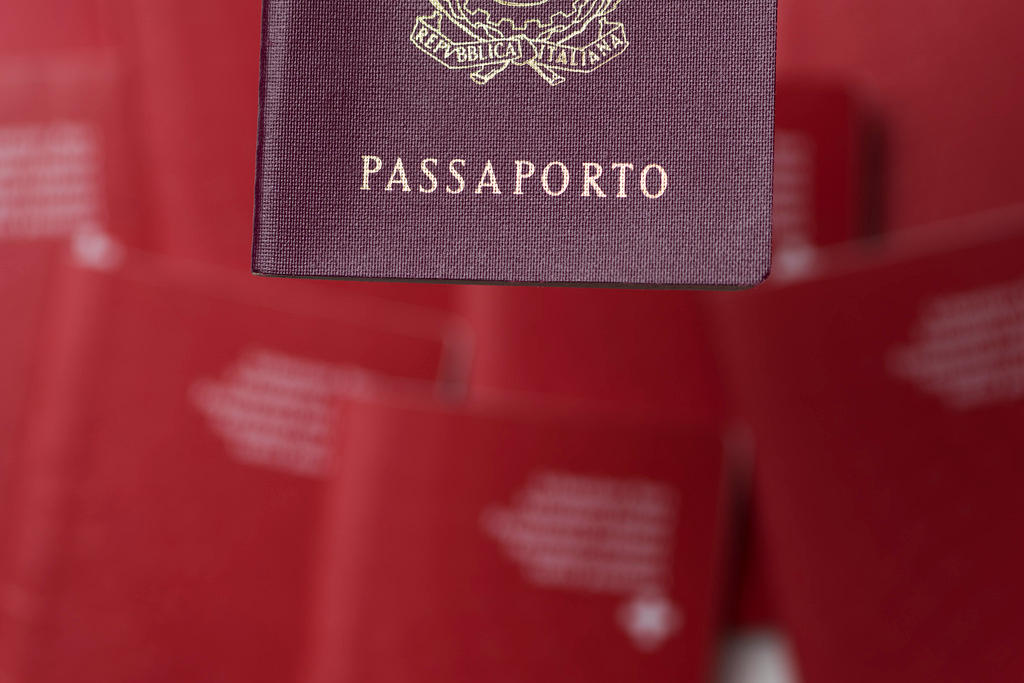 جواز سفر إيطالي